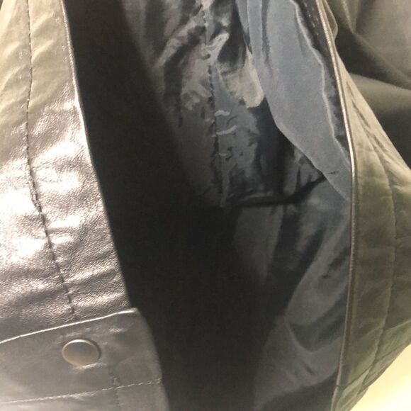 Vintage 90’s G-III Genuine Leather skirt black size 11/12 medium - Picture 5 of 8